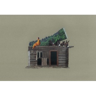 Kolaż analogowy „ Tylko spokój może nas uratować”  - wydruk