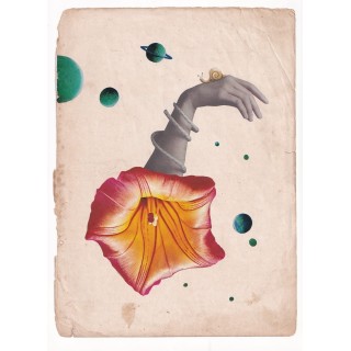 Kolaż analogowy „Do domu”