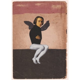 Kolaż analogowy „Franciszek”