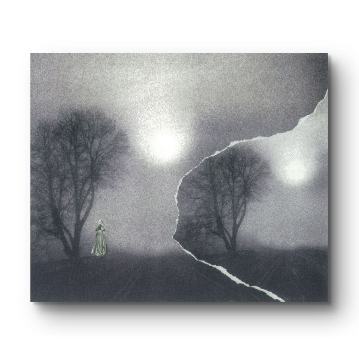 Kolaż analogowy „Bladym świtem”