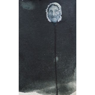 Kolaż analogowy „Babcia numer dwa”