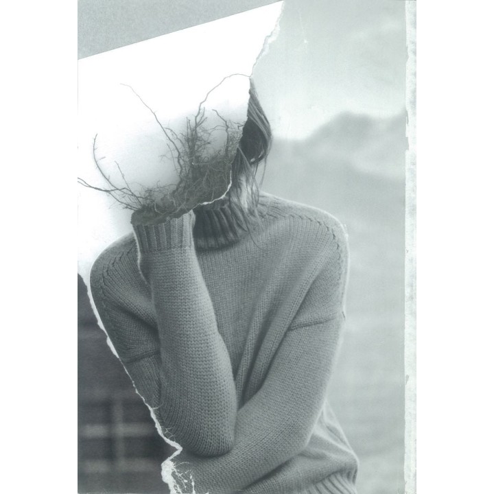 Kolaż analogowy „bez tytułu” - wydruk