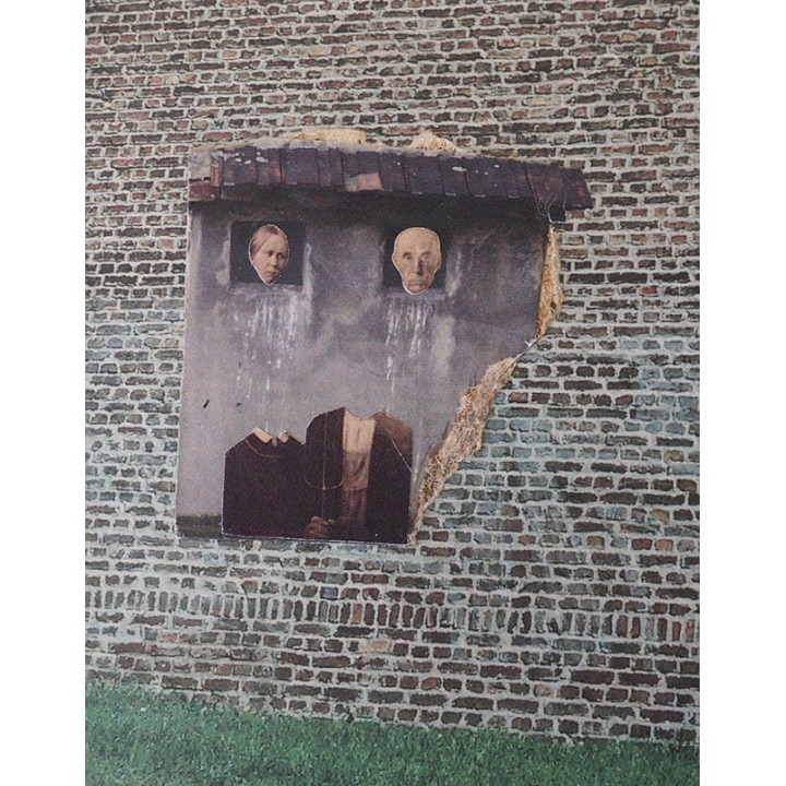 Kolaż analogowy „Murem przy tobie”