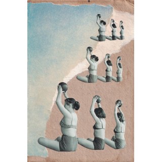 Kolaż analogowy „Do lata” - wydruk